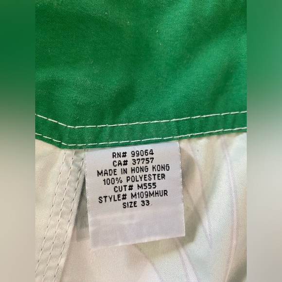 Floral Billabong Boardshorts - White & Green - Size 33 Medium Men’s Swimsuit - Picture 12 of 15
